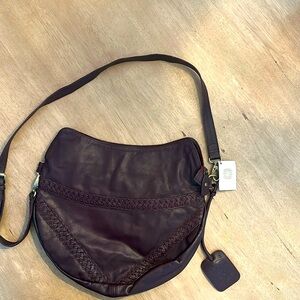 NWT ELF Crossbody Leather Bag handmade in Bali 3 colors to choose from